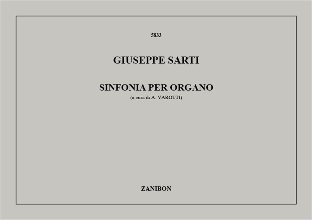 Sinfonia Per Organo